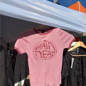 Brain Dead Pink Graphic Tee